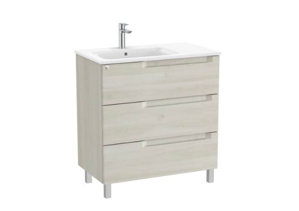 UNIK ALEYDA 3CJ 800 LAVABO IZDA BLANCO MADERA A851825525