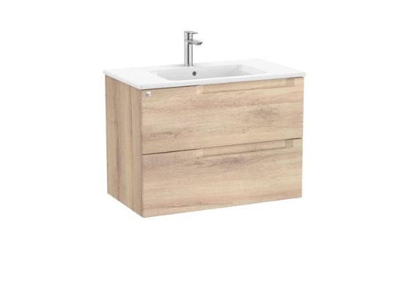 UNIK ALEYDA 2CJ 80 LAVABO CENTRO BEIGE MADERA A851816524