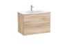 UNIK ALEYDA 2CJ 80 LAVABO CENTRO BLANCO MADERA A851816525