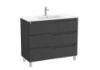 UNIK ALEYDA 3CJ 1000 LAVABO CENTRO NEGRO MATE A851827523