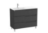 UNIK ALEYDA 3CJ 1000 LAVABO IZDA NEGRO MATE A851828523