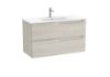 UNIK ALEYDA 2CJ 100 LAVABO CENTRO BLANCO MADERA A851819525