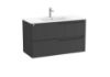 UNIK ALEYDA 2CJ 100 LAVABO CENTRO NEGRO MATE A851819523