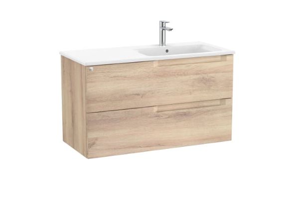 UNIK ALEYDA 2CJ 100 LAVABO DC BEIGE MADERA A851818524