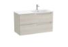 UNIK ALEYDA 2CJ 100 LAVABO DC BLANCO MADERA A851818525