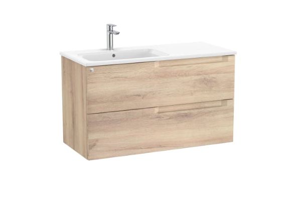 UNIK ALEYDA 2CJ 100 LAVABO IZ BEIGE MADERA A851820524