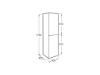 COLUMNA DELTA 1750 BLANCO MATE A857635509