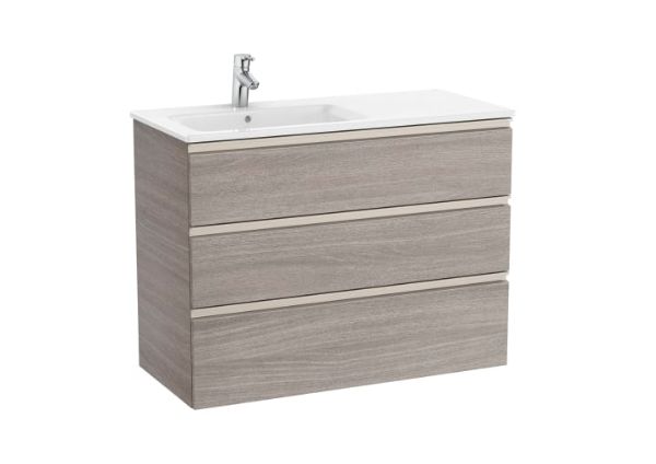 UNIK GAP 3CJ 1000 ROBLE CITY TEXT LAVABO IZQUIERDA A851491402