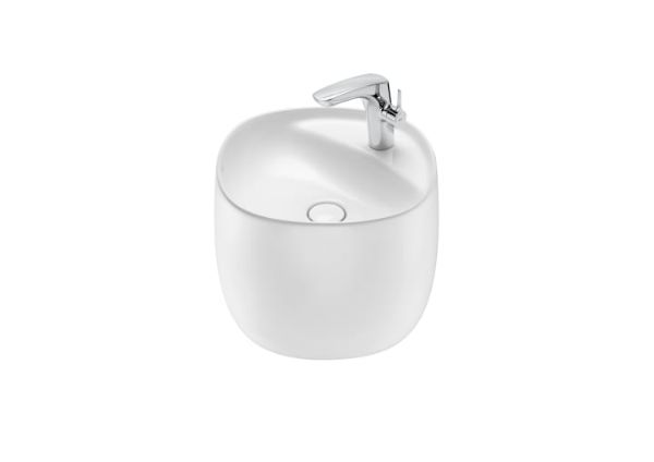 LAVABO BEYOND BLANCO 460x470x380+SEMI PEDESTAL A3270B1000