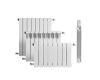 RADIADOR DE ALUMINIO BAXI DUBAL 30 ALTURA DE 10 ELEMENTOS 194A11001