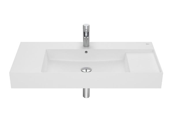 LAVABO INSPIRA BLANCO MATE 100 SOBRE ENCIMERA-MURA A32752A620