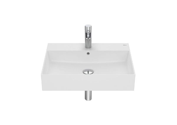 LAVABO INSPIRA BLANCO MATE 60 SOBRE ENCIMERA-MURAL A32752C620