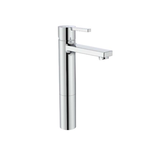 MONOM LAVABO NAIA CAÑO ALTO CUERPO LISO CROMO A5A3796C00