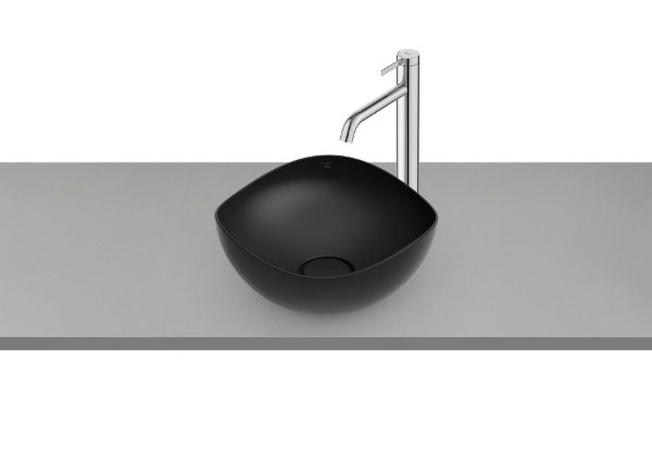 LAVABO OHTAKE SOBREENCIMERA NEGRO 380X380 A327A15080