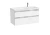 UNIK GAP 2CJ 1000 BLANCO BRILLO LAVABO PLUS DCHA A851967806