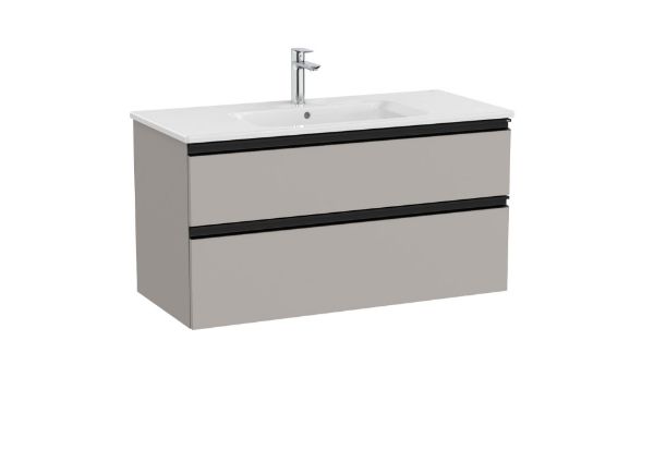 UNIK GAP 2CJ 1000 GRIS MATE LAVABO CENTRO A851852547