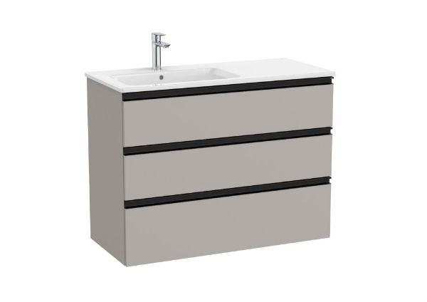 UNIK GAP 3CJ 1000 GRIS MATE LAVABO IZDA A851491547