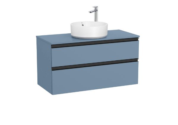 UNIK GAP ENCIMERA 2CJ 1000 AZUL MATE LAVABO DCHA A851958548