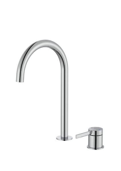 GRIFO MONOMANDO LAVABO ONA CAÑO ALTURA 283 MM CON MANETA DE REPISA CROMADO A5A389EC00