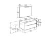 PACK, MUEBLE Y LAVABO, MOD VICTORIA-N V  2024 2  CJ  ONIX MED 1000X460 A852108531