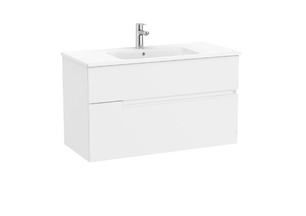 UNIK, MUEBLE Y LAVABO, MOD VICTORIA-N V  2024 2  CJ  BLANCO MATE MED 1000X460 A852098509