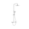 COLUMNA TERMOSTATICA DUCHA INDEX-T SWITCH 2V CON REPISA Y ALTURA REG CROM A5A9I09C00