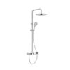 COLUMNA TERMOSTATICA DUCHA INDEX-T SWITCH 3V CON REPISA CROM A5A9J09C00