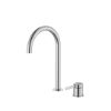 GRIFO MONOMANDO LAVABO ONA CAÑO ALTURA 283 MM CON MANETA DE REPISA CROMADO A5A389EC00