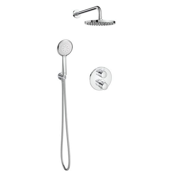 PACK EMPOTRADO TERMOSTAT DUCHA ROCABOX ROUND A5D1A09C00